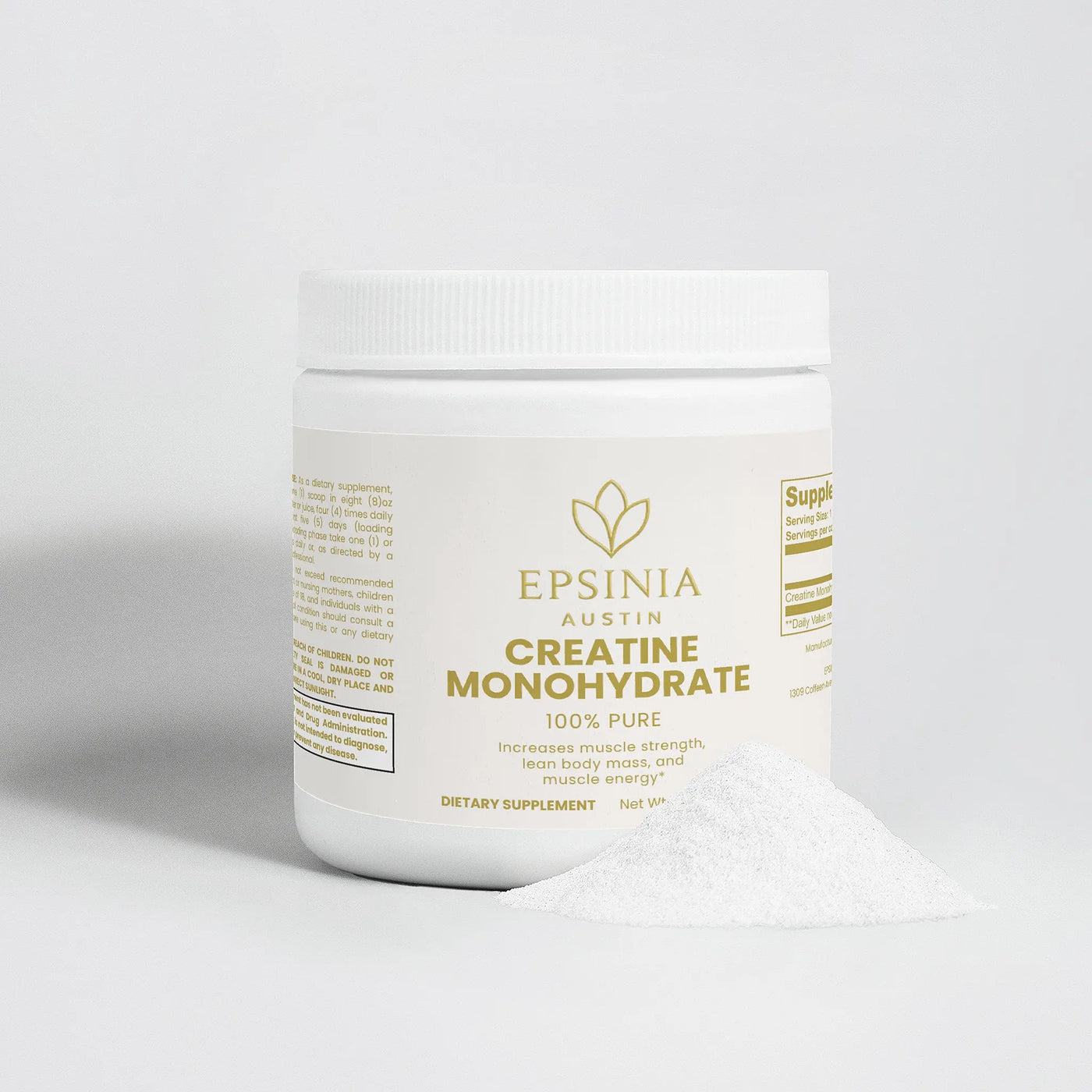 Creatine Monohydrate EPSINIA USA