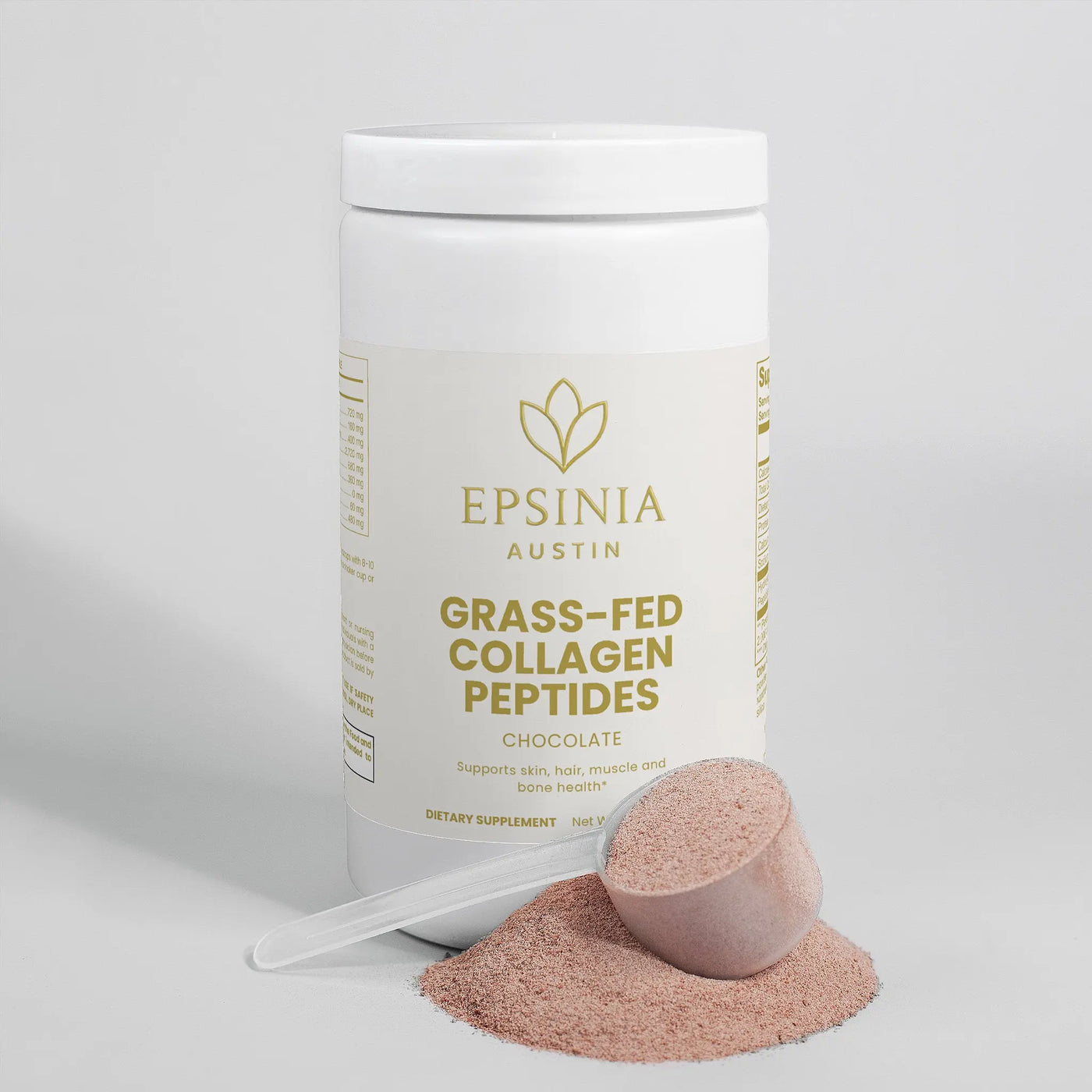 Grass-Fed Collagen Peptides Powder (Chocolate) EPSINIA USA