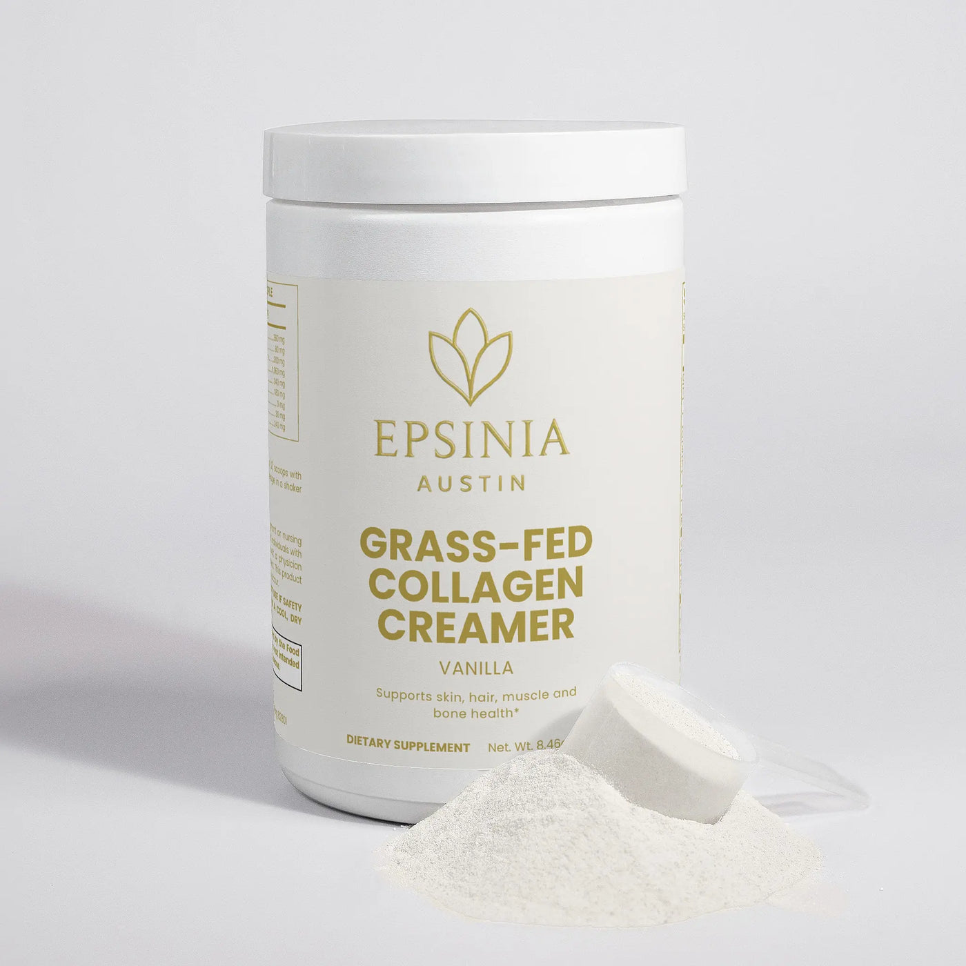 Grass-Fed Collagen Creamer (Vanilla) EPSINIA USA