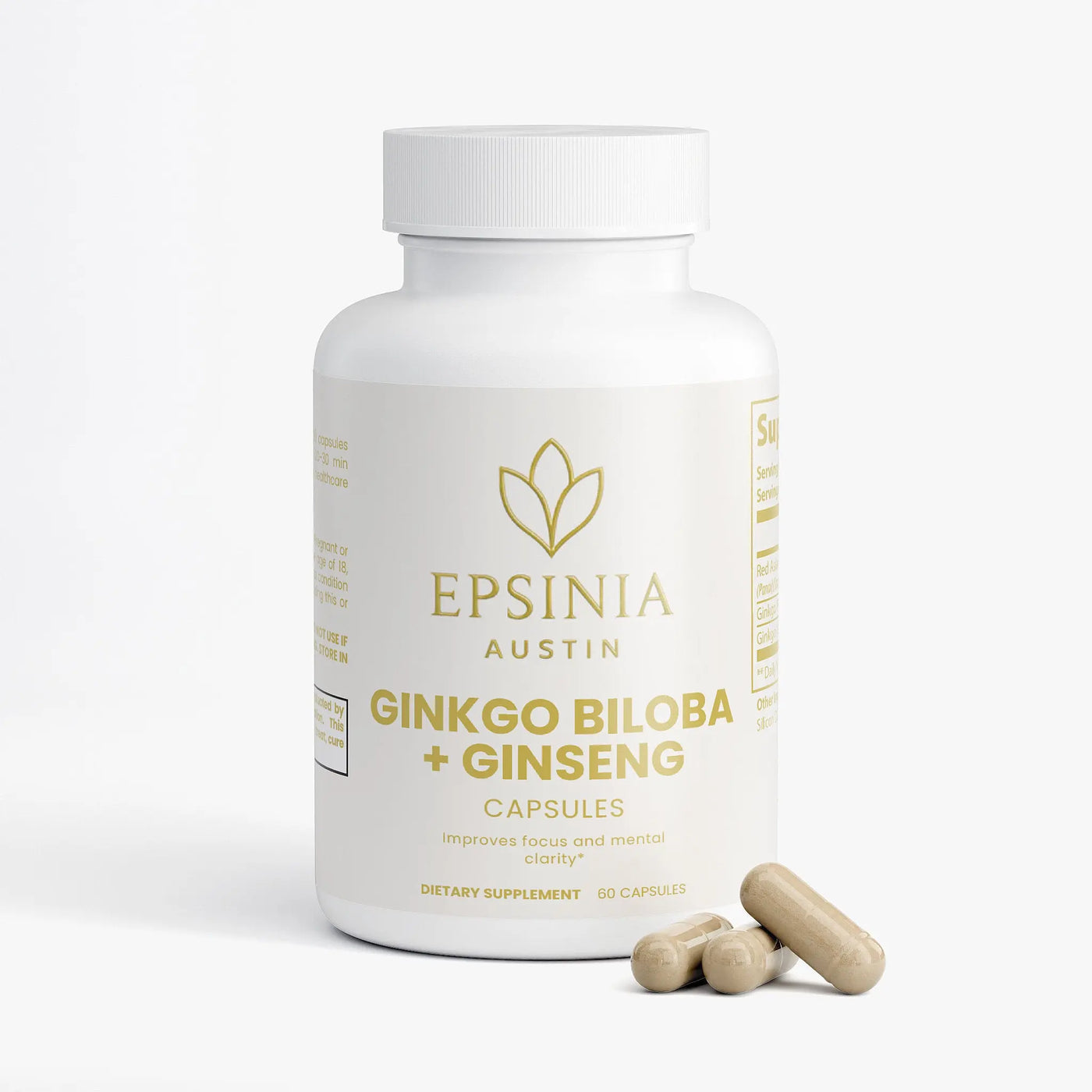 Ginkgo Biloba + Ginseng EPSINIA USA