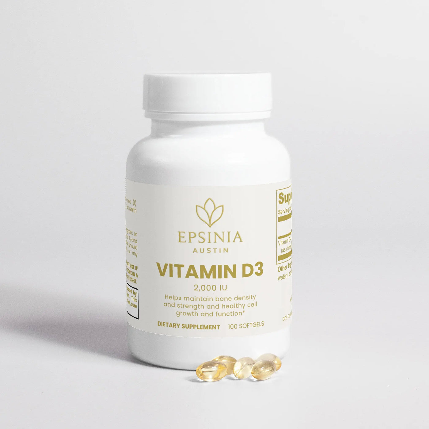 Vitamin D3 2,000 IU EPSINIA USA