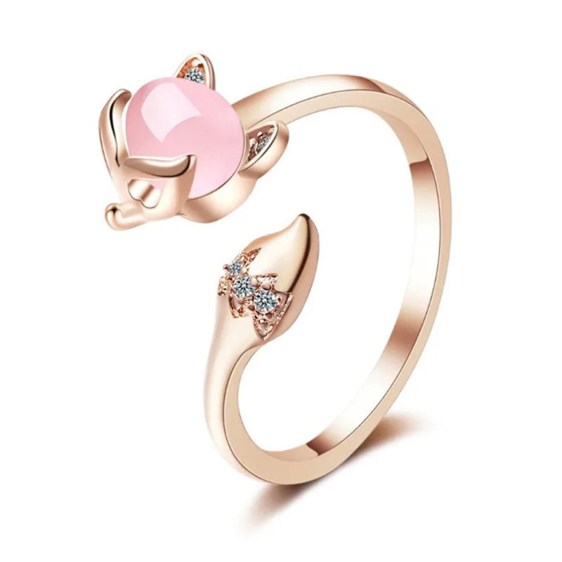EPSINIA™ “Daisy Bloom” Ring — Korean Elegant Adjustable Flower Ring · Gold Open Design for Women · Wedding & Party Jewelry Gift