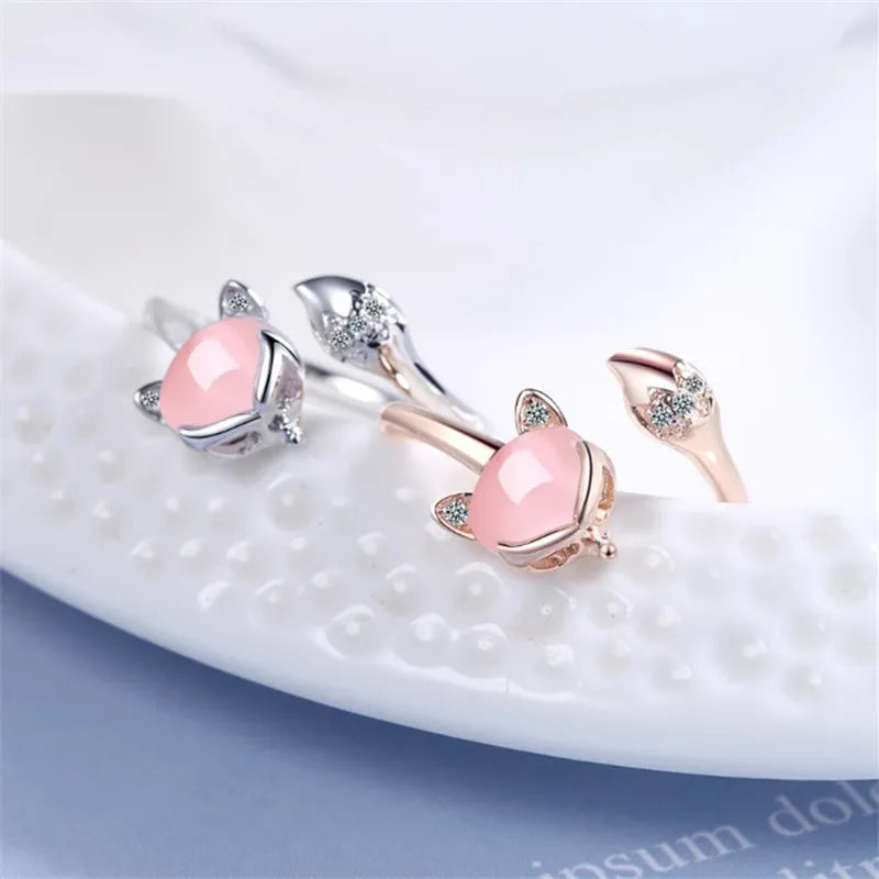 EPSINIA™ “Daisy Bloom” Ring — Korean Elegant Adjustable Flower Ring · Gold Open Design for Women · Wedding & Party Jewelry Gift