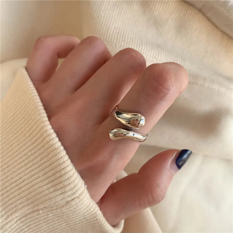 EPSINIA™ “Star Pearl” Ring — Gold-Plated Adjustable Starfish Ring with Pearl Accent · Korean Luxury Fashion Jewelry for Women