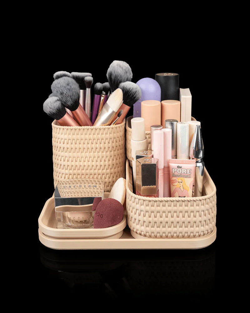 Best Rattan Makeup Organizers 2025 — Top Picks for Clean, Aesthetic Beauty Storage