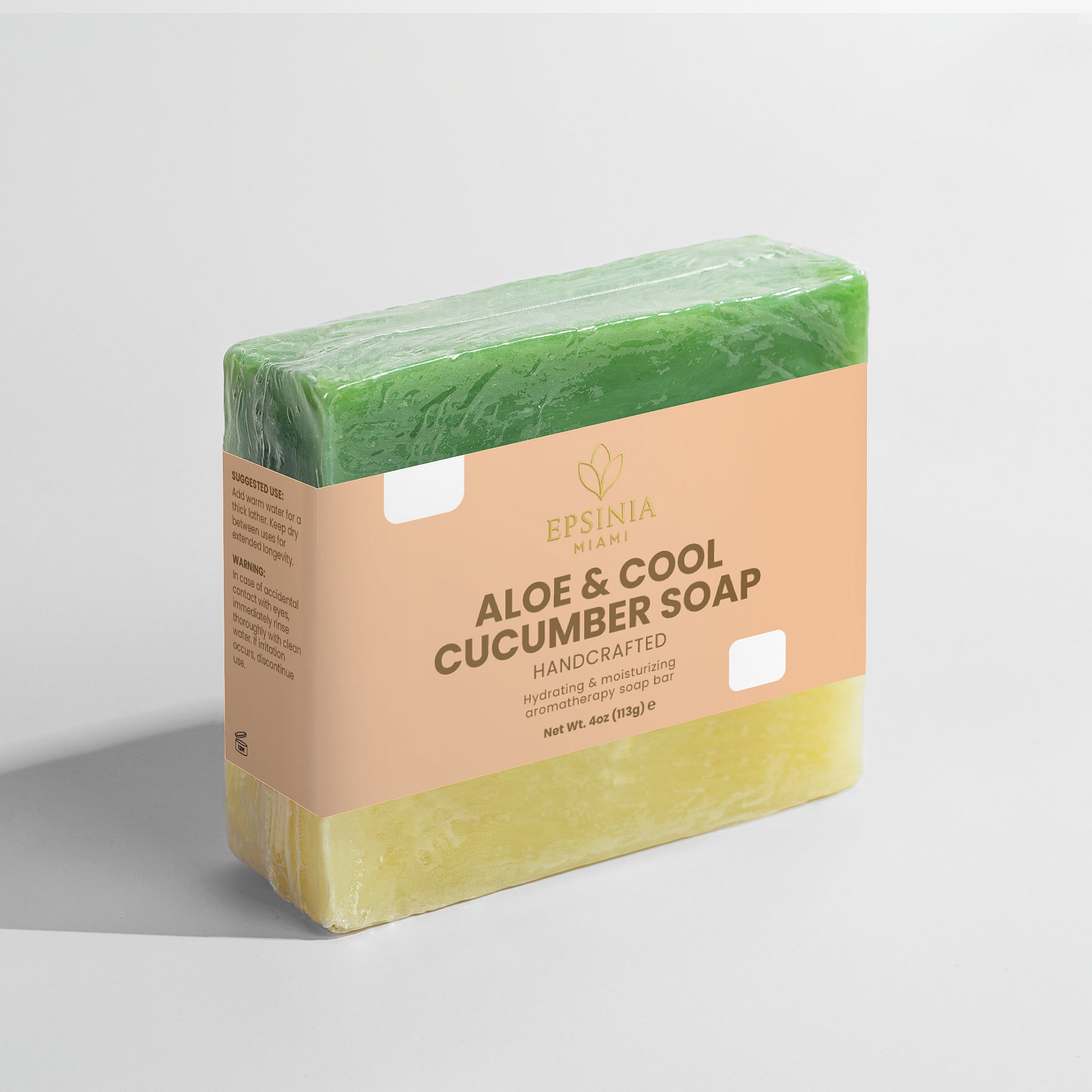 Aloe & Cool Cucumber Soap - Ma boutique