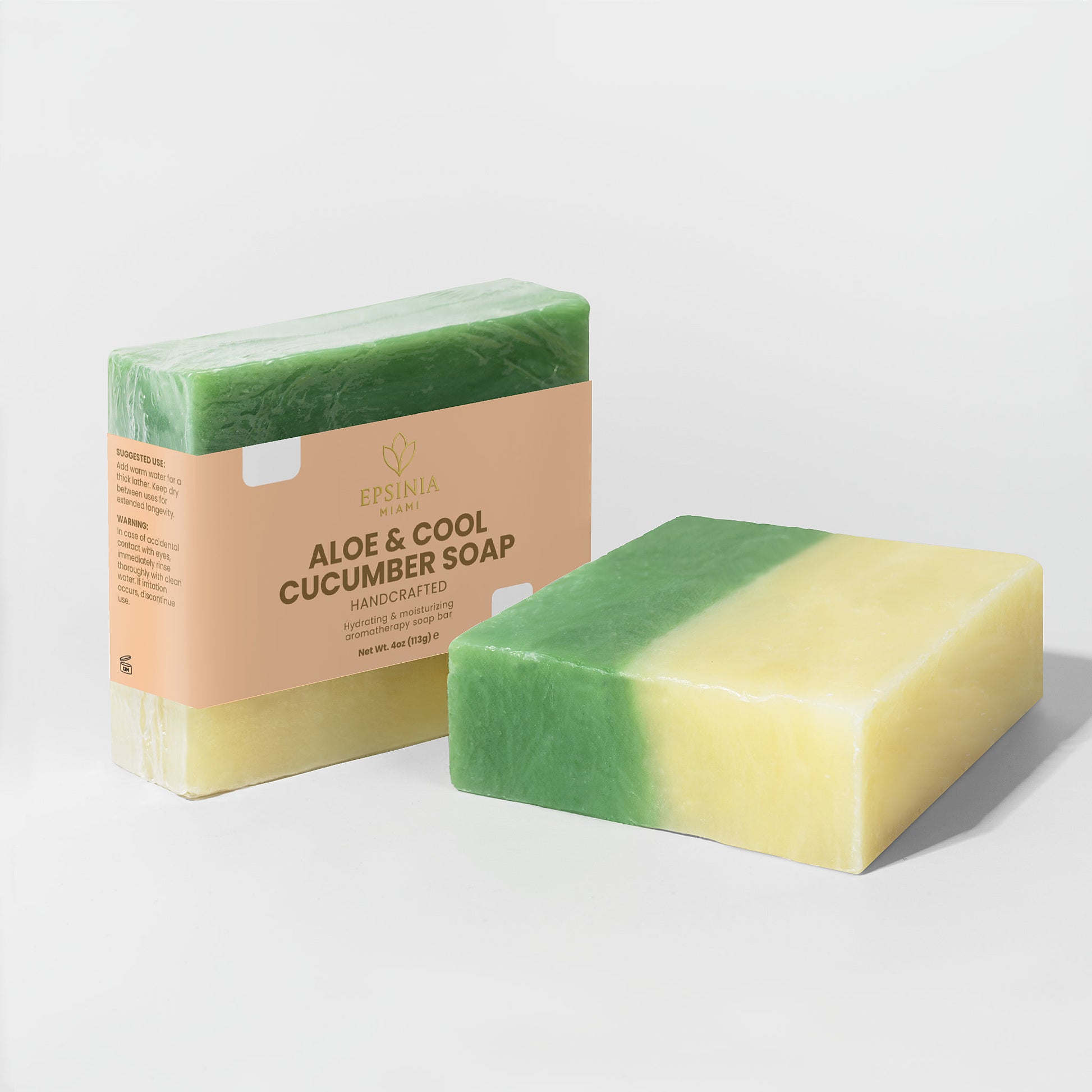 Aloe & Cool Cucumber Soap - Ma boutique