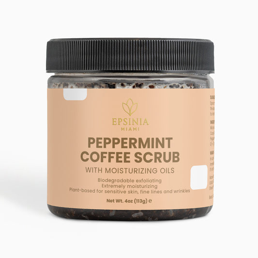 Peppermint Coffee Scrub