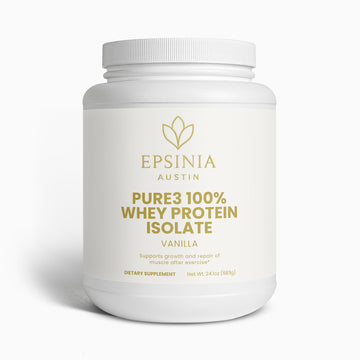 Pure3 100% Whey Protein Isolate (Vanilla)