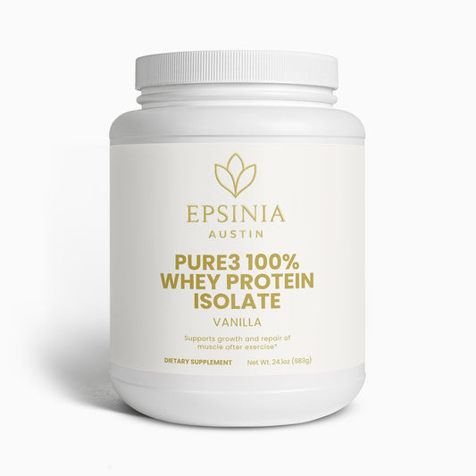 Pure3 100% Whey Protein Isolate (Vanilla)