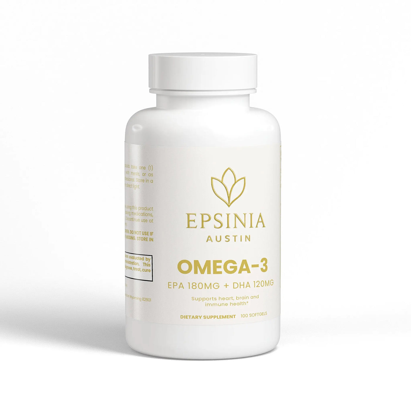Omega-3 EPA 180mg + DHA 120mg EPSINIA USA