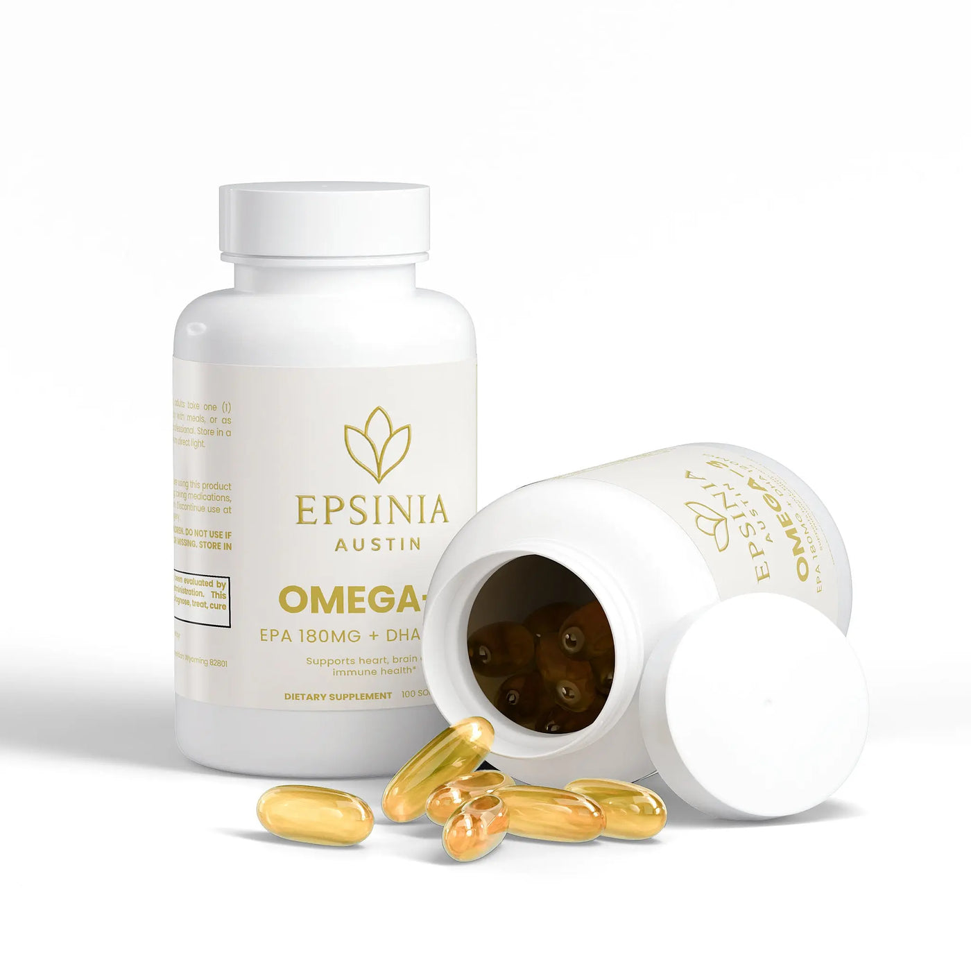 Omega-3 EPA 180mg + DHA 120mg EPSINIA USA