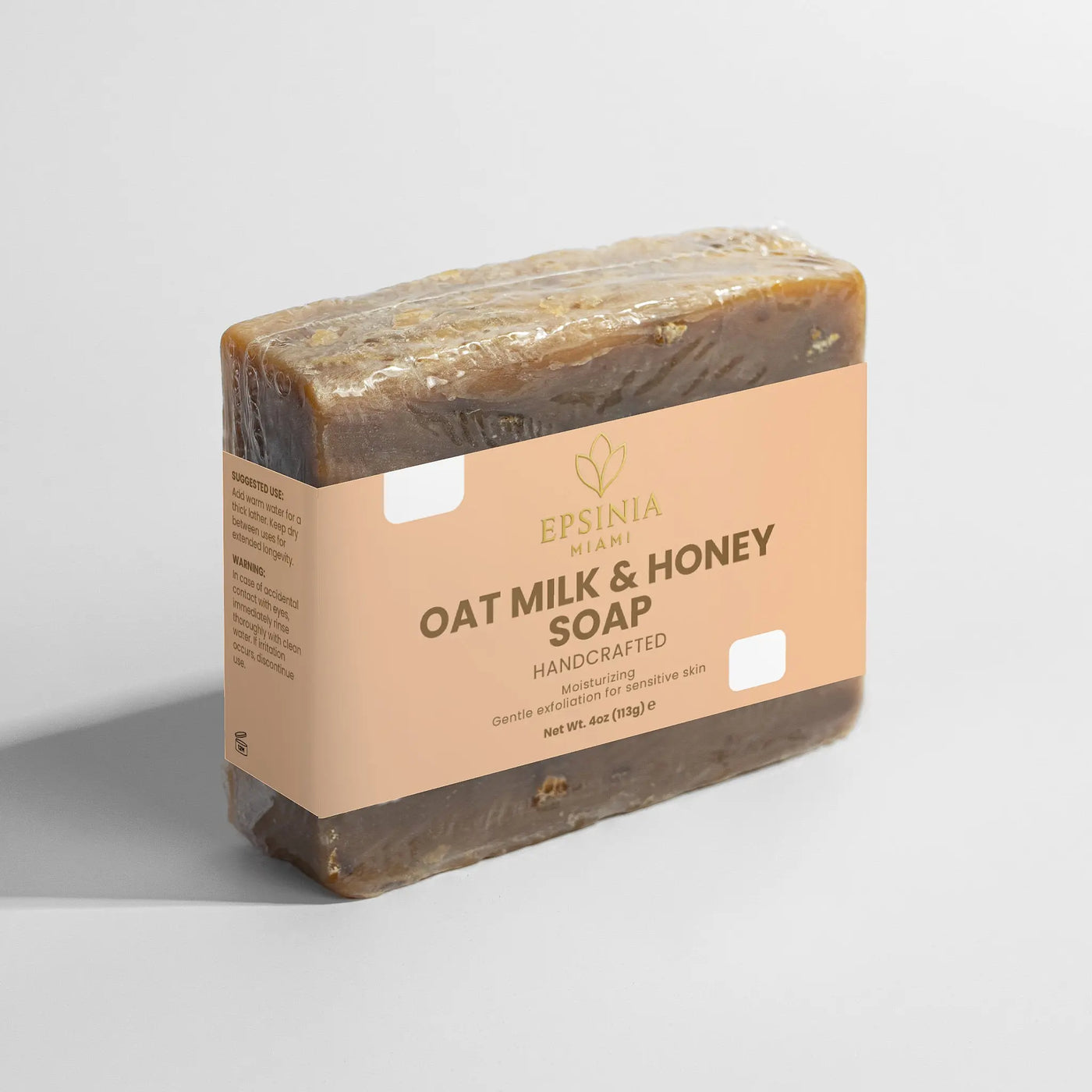 Oat Milk Honey Soap EPSINIA USA