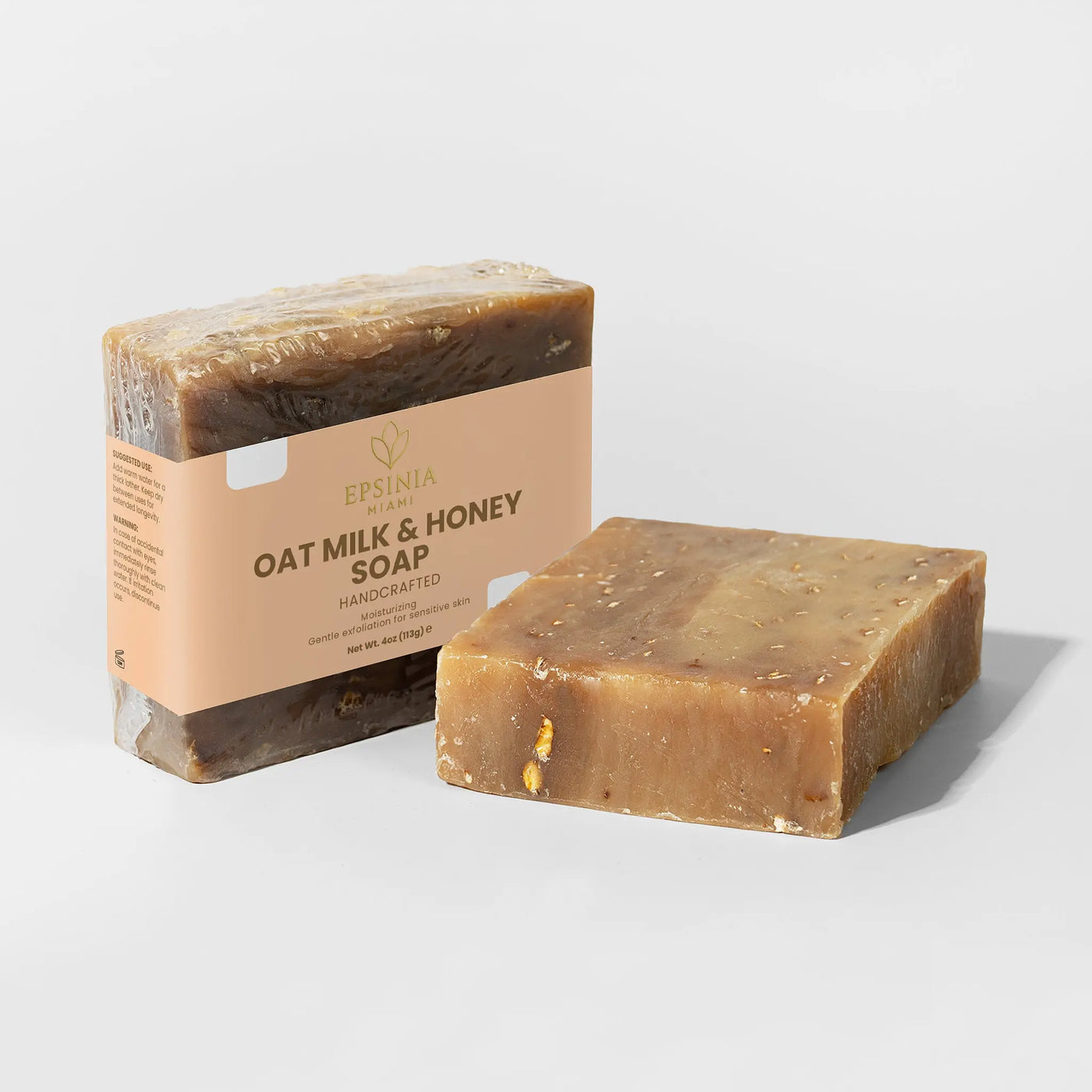 Oat Milk Honey Soap EPSINIA USA