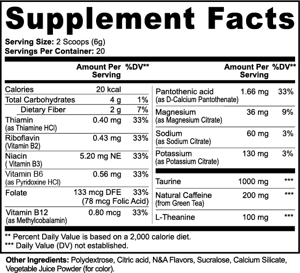 Energy Powder (Yuzu Flavor) EPSINIA USA