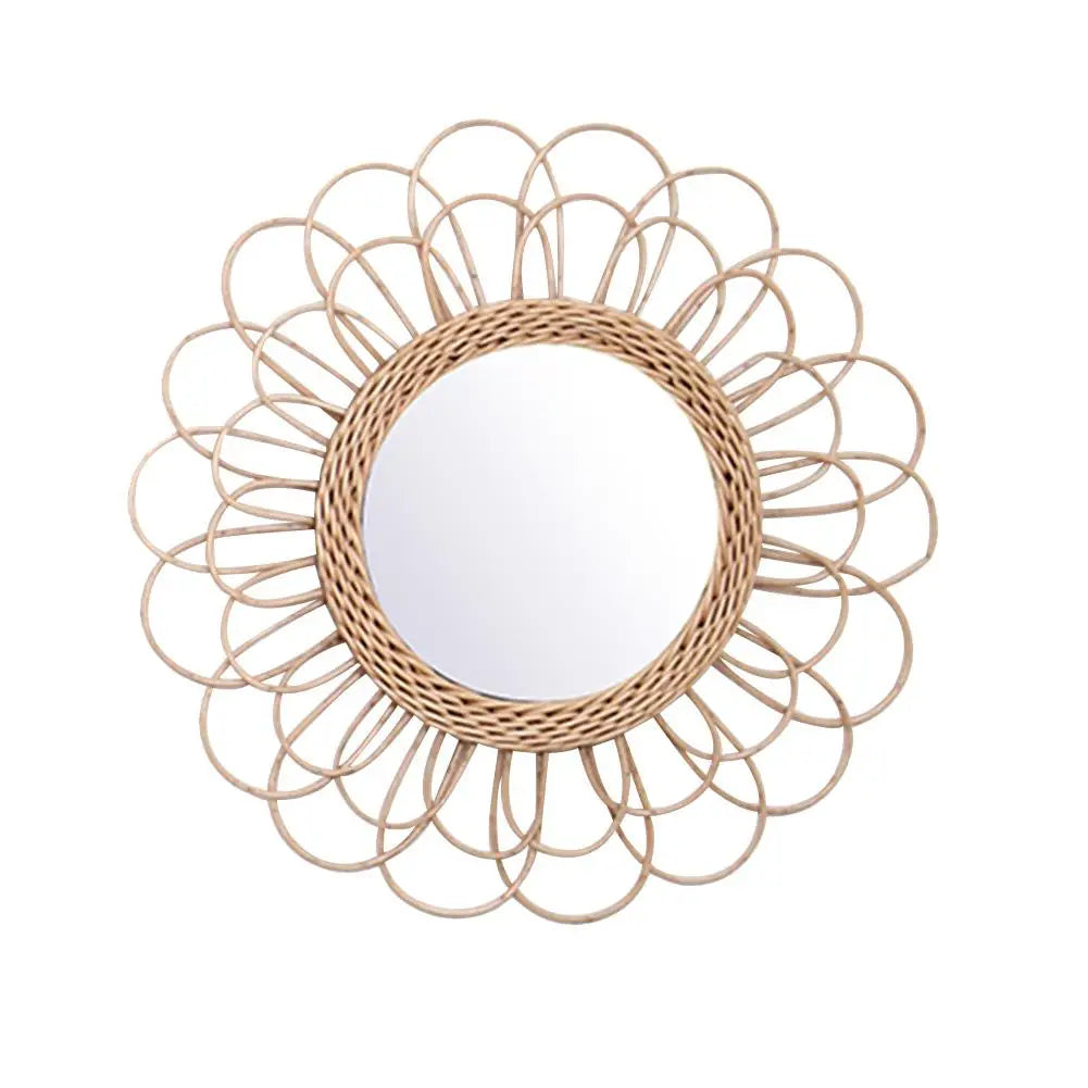 Rattan Dressing Mirror Innovative Art - Ma boutique