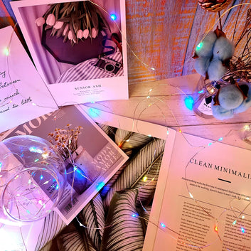 Copper Wire LED Fairy String Lights USB/Battery Box