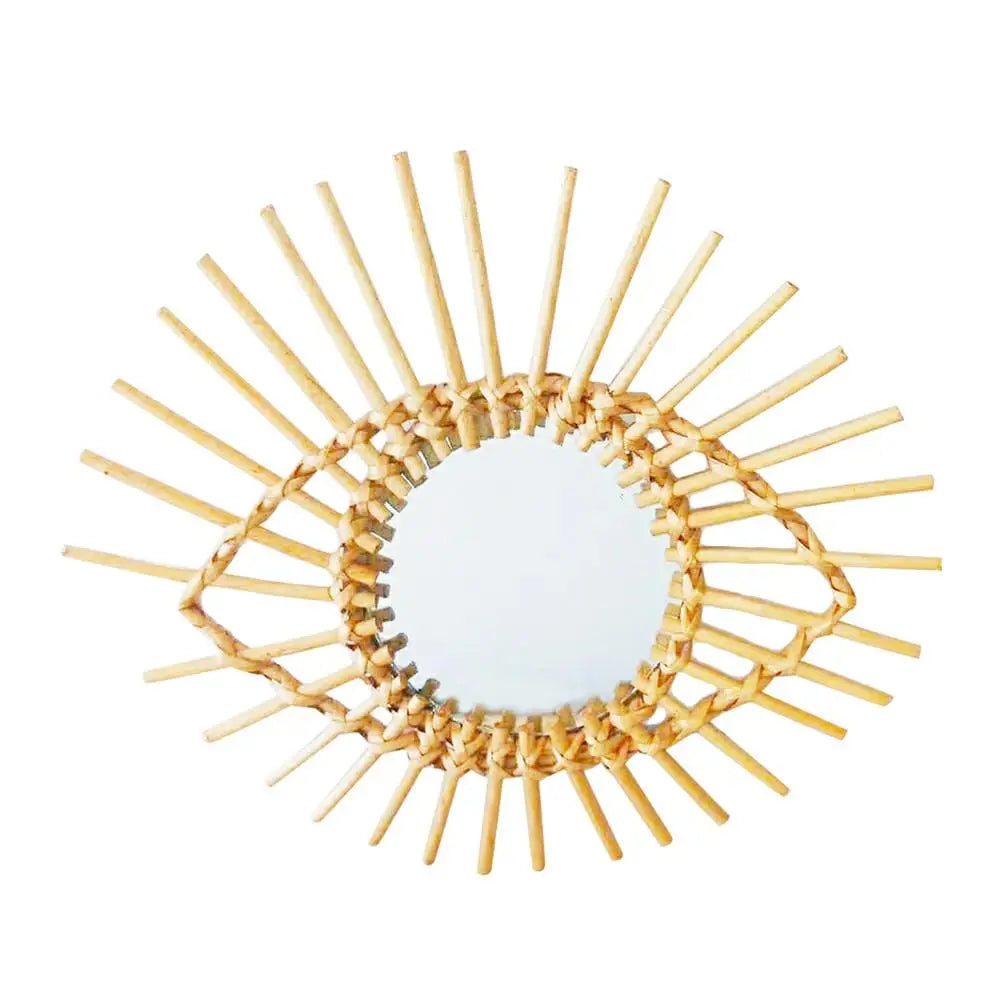 Rattan Dressing Mirror Innovative Art - Ma boutique
