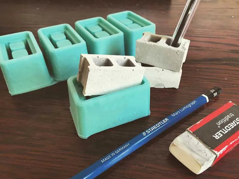 concrete pen holder - Ma boutique
