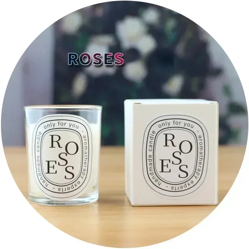 2025 Romantic Scented Candle Gift - Transparent Jar Aromatic Candles for Weddings, Birthday & Home Fragrance Decor - Ma boutique