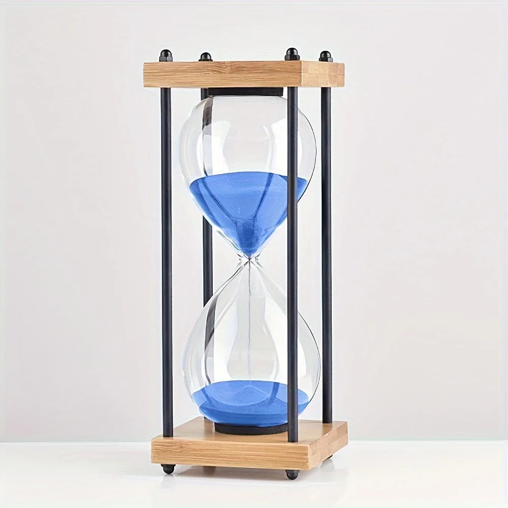 Large Decorative Wooden Hourglass Timer - Ma boutique