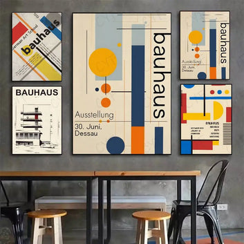 Boho Bauhaus Artwork Poster HD art