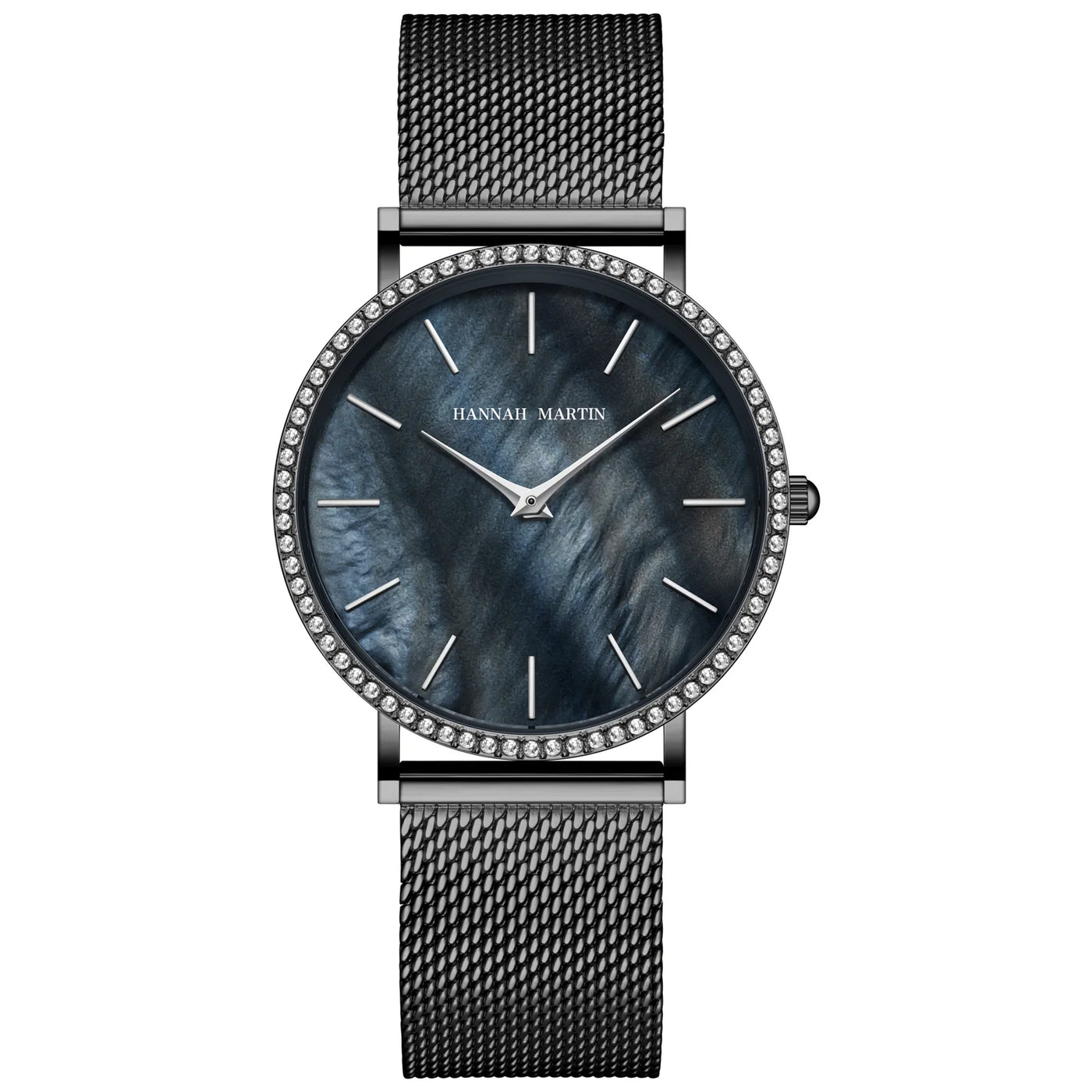 Luxury Women Watch Japanese Quartz Movement Shell Dial Rhinestone Stainless Steel Fashion Gift Box Waterproof Ladies Wristwatch