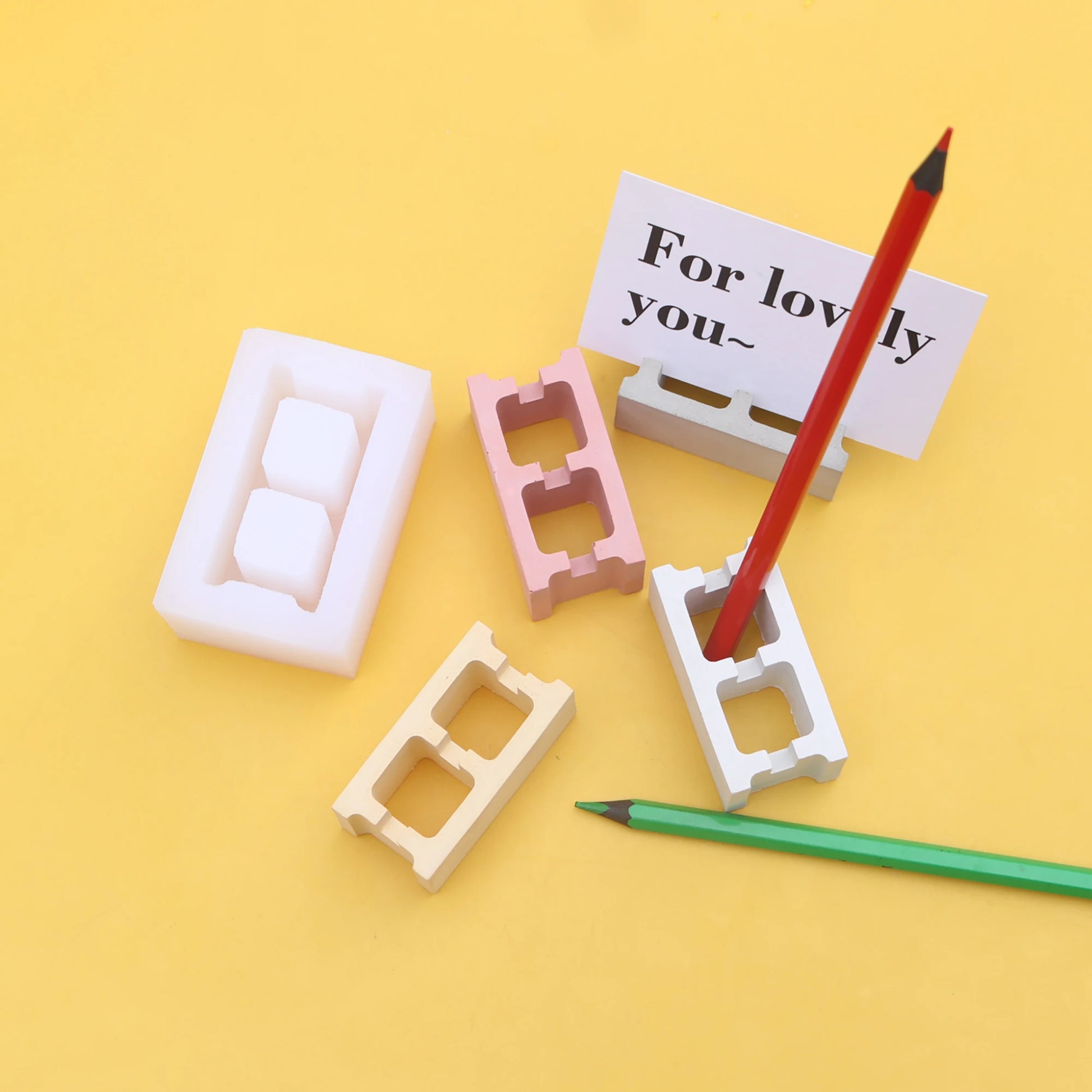 concrete pen holder - Ma boutique