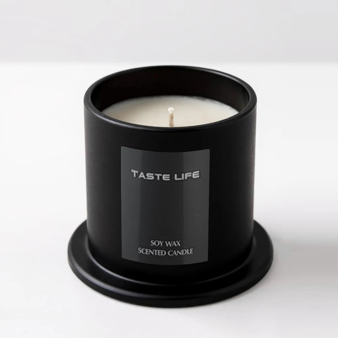 EPSINIA™ Premium Soy Wax Scented Candle with Glass Cloche – Smokeless Essential Oil Aromatherapy Candle for Home, Spa & Gift Decoration