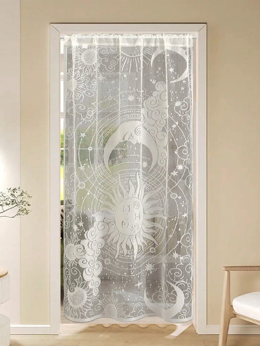 Sheer Door Curtain