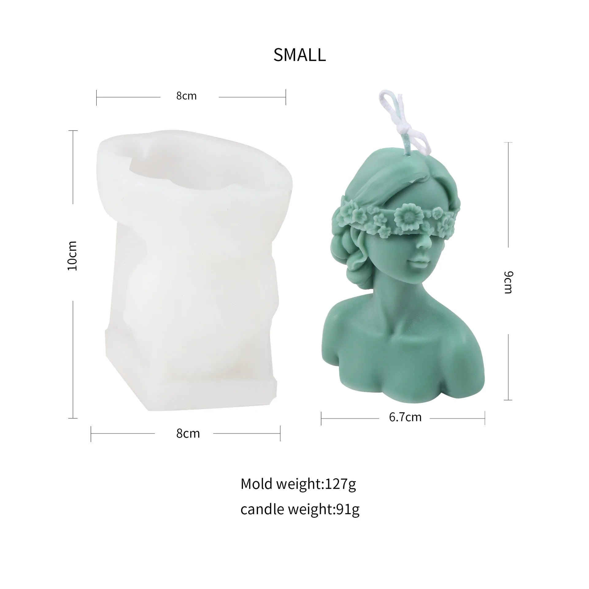 Beauty Body Candle Silicone Mould - Ma boutique