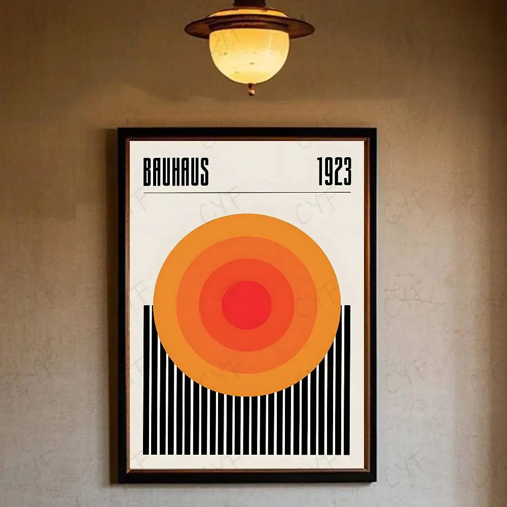 Boho Bauhaus Artwork Poster HD art - Ma boutique