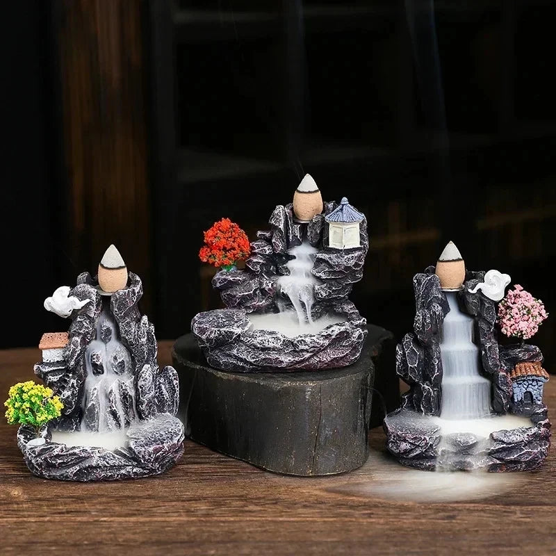Creative Smoke Backflow Incense Cone Holder - Ma boutique