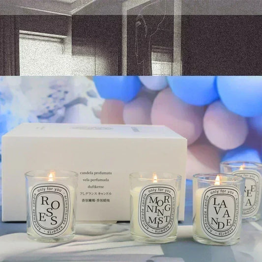 Transparent Jar Aromatic Candles
