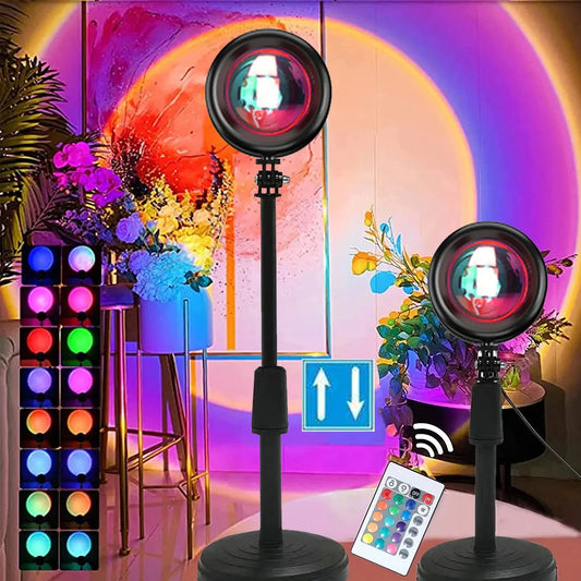 Sunset Projector Rainbow  Lamp