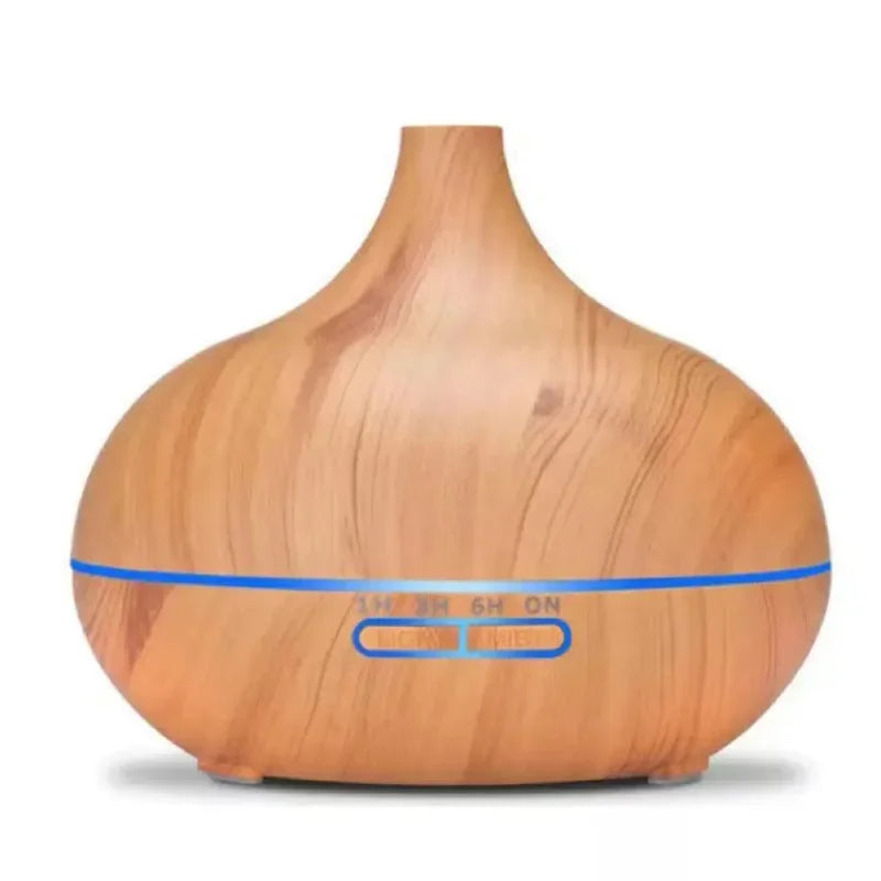 Wood Grain Essential Oil Diffuser with Large Fog Output - Home Office Hotel Commercial Silent Small Aromatherapy Machine - Ma boutique