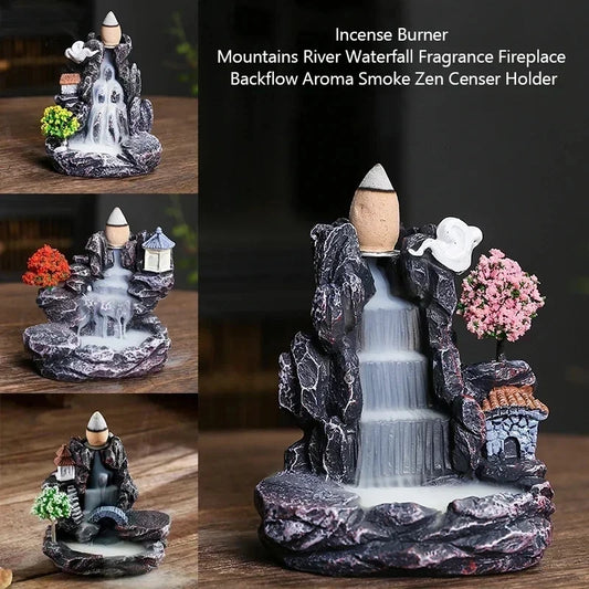 Creative Smoke Backflow Incense Cone Holder