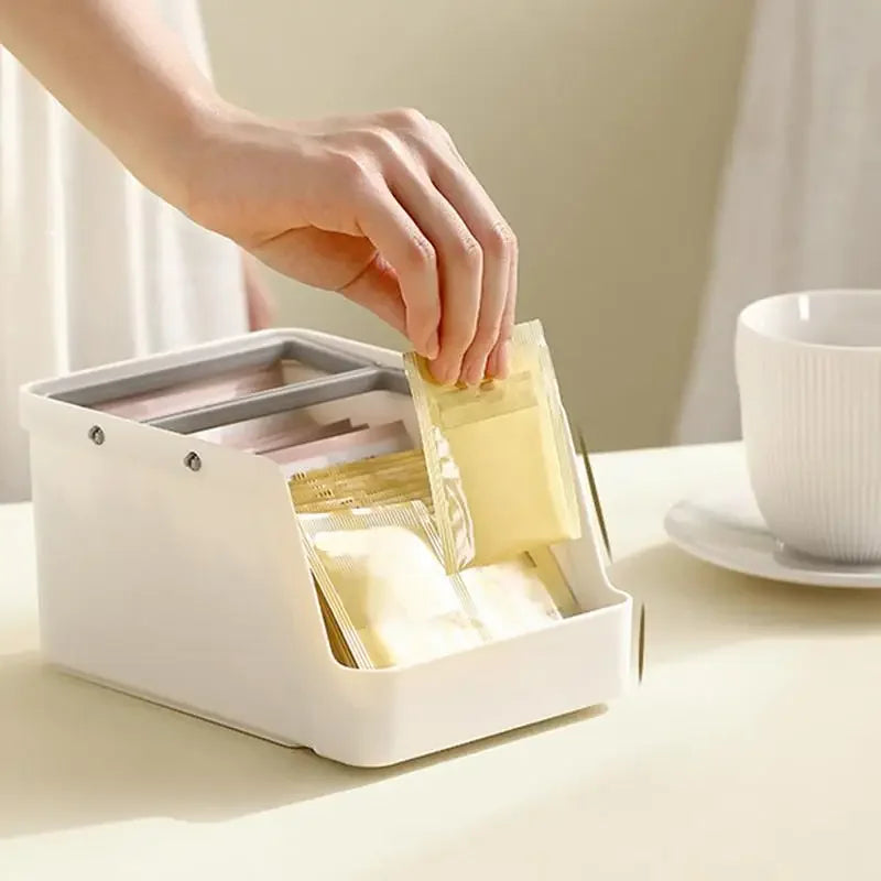 Nordic Plastic Desktop Organizer - Jewelry and Cosmetics - Ma boutique