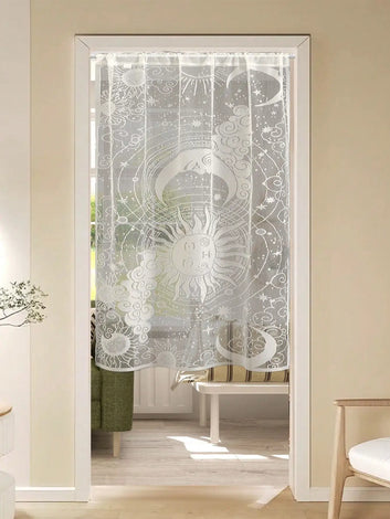 Sheer Door Curtain