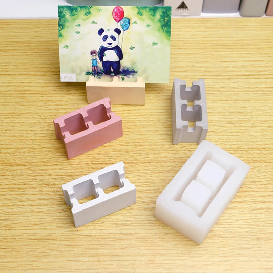 concrete pen holder