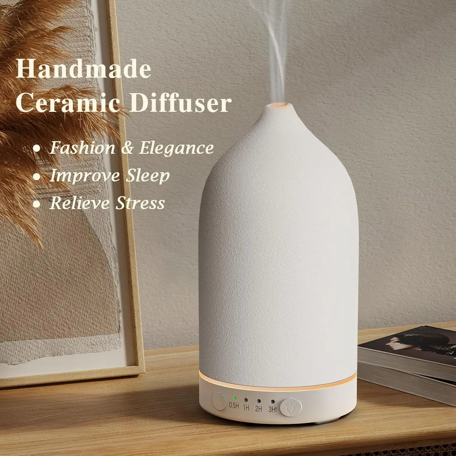 LED Ultrasonic Essential Oil Diffuser - Ma boutique