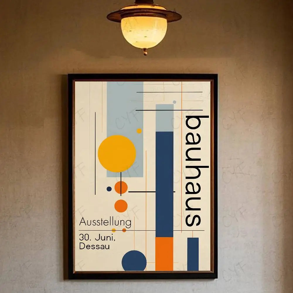 Boho Bauhaus Artwork Poster HD art - Ma boutique