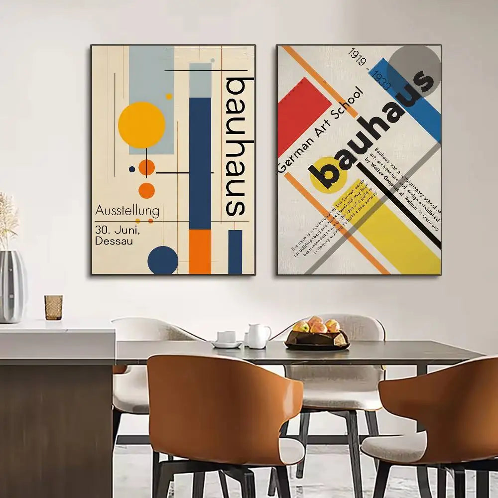 Boho Bauhaus Artwork Poster HD art - Ma boutique