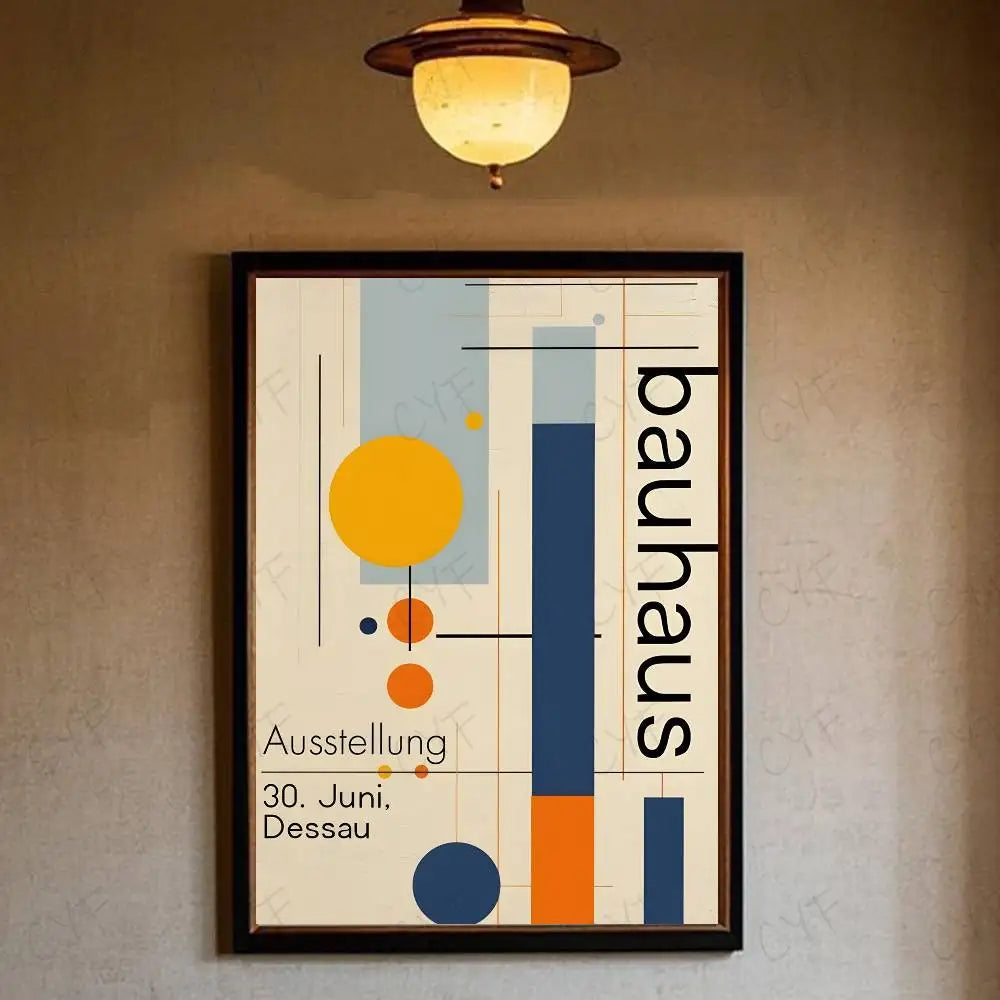 Boho Bauhaus Artwork Poster HD art - Ma boutique