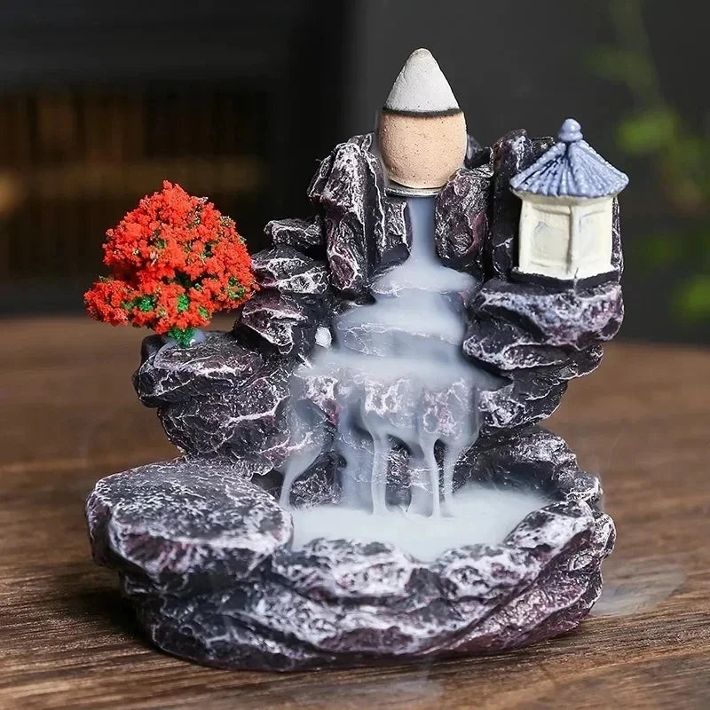 Creative Smoke Backflow Incense Cone Holder - Ma boutique