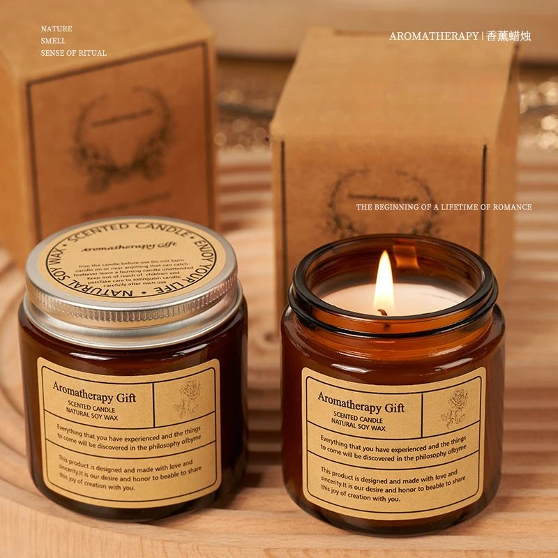 EPSINIA™ Tea Scented Candle Cups – Natural Soy Wax Aromatherapy Candles with Romantic Fragrance for Home, Bedroom & Gift Souvenirs (Wholesale Available)