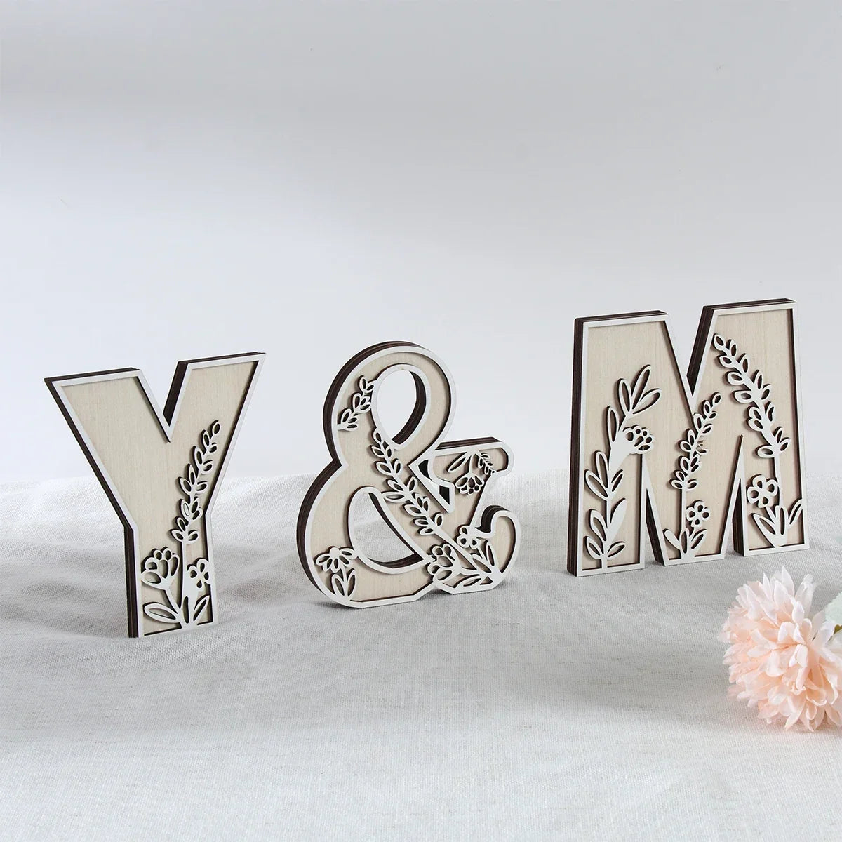 Wooden Alphabet Letters Wall Decor Set - Ma boutique