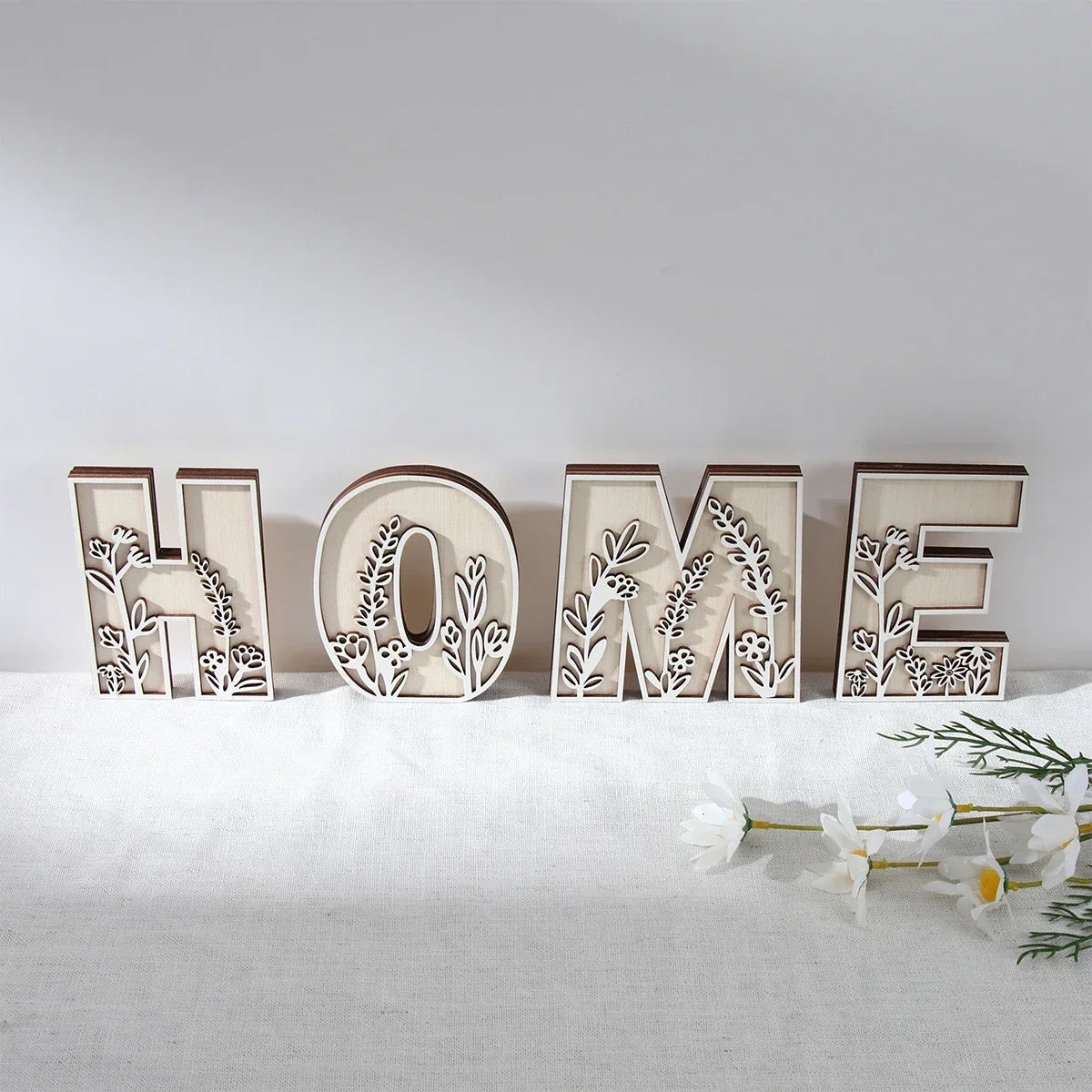 Wooden Alphabet Letters Wall Decor Set - Ma boutique