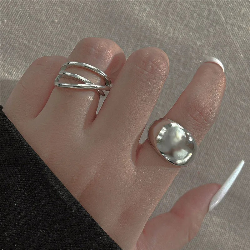 EPSINIA™ “Star Pearl” Ring — Gold-Plated Adjustable Starfish Ring with Pearl Accent · Korean Luxury Fashion Jewelry for Women