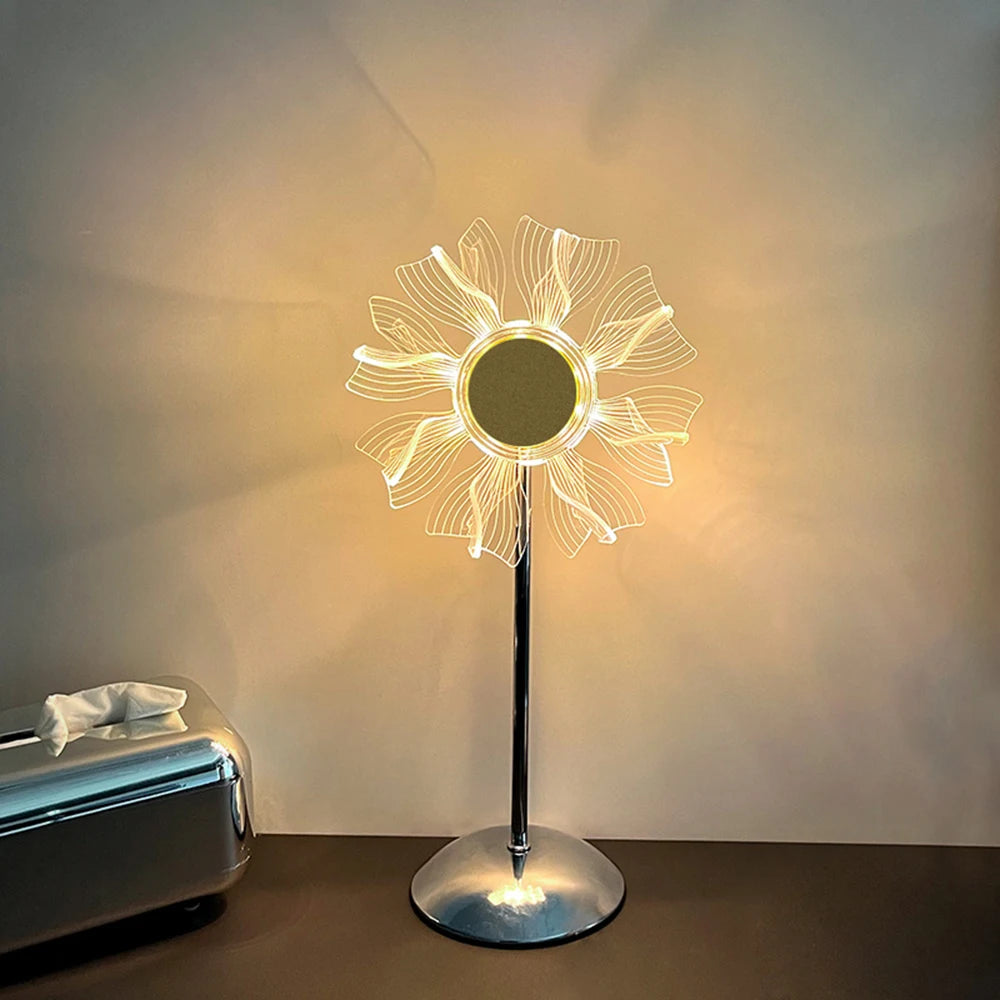Sunset Table Lamp Projection Rainbow Night Light - Ma boutique